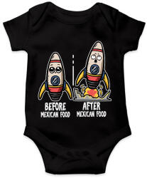 printfashion Mexikói kaja - Baba Body - Fekete (7335538)