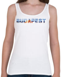 printfashion Budapest sima - Női atléta - Fehér (12348333)