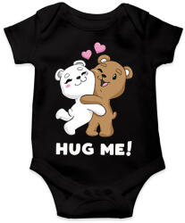 printfashion Hug me! - Baba Body - Fekete (2183007)
