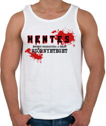 printfashion Hentes - Szörnyeteg - Férfi atléta - Fehér (9390413)