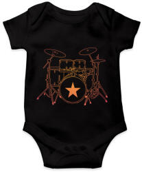 printfashion Dob szett - Baba Body - Fekete (5994643)