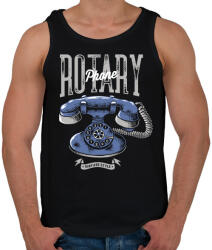 printfashion Tárcsázós telefon - Férfi atléta - Fekete (409438)