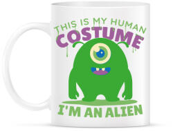 printfashion Alien - idegen - Bögre - Fehér (5646668)