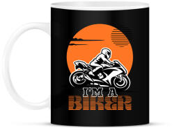 printfashion I'm a biker - Bögre - Fekete (14244624)