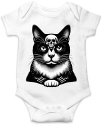 printfashion Macska - Baba Body - Fehér (15325533)