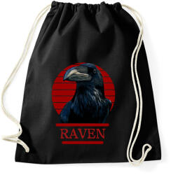 printfashion Raven - Sportzsák, Tornazsák - Fekete (1982685)