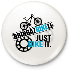 printfashion bringáznikell - Kitűző, hűtőmágnes - Fehér (6345308)