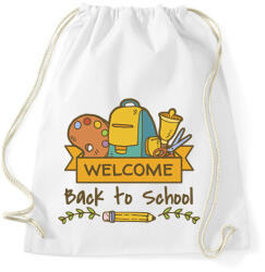 printfashion Üdv a suliban! - Sportzsák, Tornazsák - Fehér (1701763)