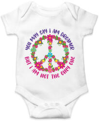 printfashion You may say i am dreamer - Baba Body - Fehér (7107100)