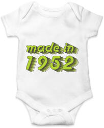 printfashion made-in-1952-green-grey - Baba Body - Fehér (1329752)