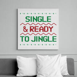 printfashion SZINGLI KARÁCSONY - Vászonkép - Fehér (9619506)