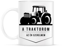 printfashion Traktor love - Bögre - Fehér (2167714)