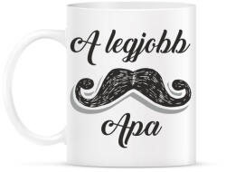 printfashion A legjobb apa - Bögre - Fehér (5380282)