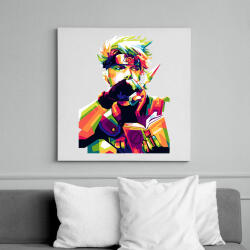 printfashion Kakashi - Vászonkép - Fehér (6637174)