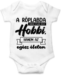printfashion A röplabda nem csak egy hobbi - Baba Body - Fehér (7157917)