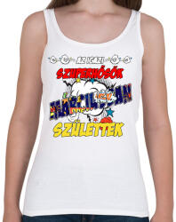 printfashion Márciusi szuperhős - Női atléta - Fehér (2143153)