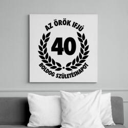 printfashion Örök ifjú - 40 - Vászonkép - Fehér (6632679)