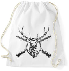 printfashion Deer prize - Sportzsák, Tornazsák - Fehér (5122457)