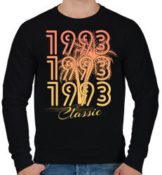 printfashion 1993 - Férfi pulóver - Fekete (12235087)