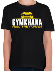 printfashion Gymkhana - Gyerek póló - Fekete (8467198)