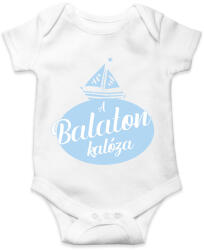 printfashion A Balaton kalóza - Baba Body - Fehér (6990814)
