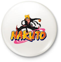 printfashion Naruto - Kitűző, hűtőmágnes - Fehér (3089386)
