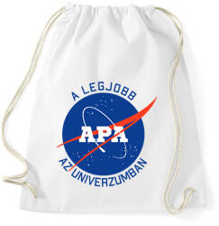 printfashion Nasa Apa - Sportzsák, Tornazsák - Fehér (7049587)