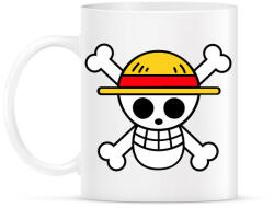 printfashion One piece - Logo - Bögre - Fehér (5132332)