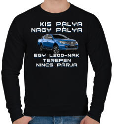 printfashion L200-nak nincs párja! - Férfi pulóver - Fekete (4672173)