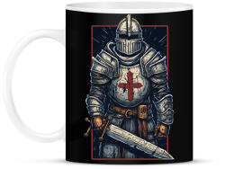 printfashion Kereszteslovag - Bögre - Fekete (13289761)