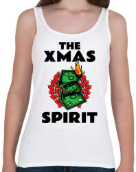 printfashion THE XMAS SPIRIT - Női atléta - Fehér (9625179)