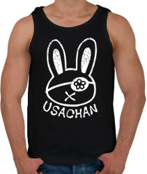 printfashion Usachan - Férfi atléta - Fekete (16035940)