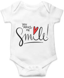 printfashion Mosoly - Baba Body - Fehér (1329153)