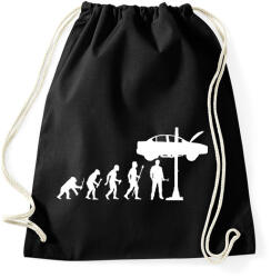 printfashion Autószerelő fejlődés - Sportzsák, Tornazsák - Fekete (1280274)