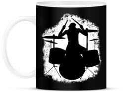 printfashion Dobos - Bögre - Fekete (5993184)