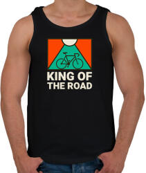printfashion KING OF THE ROAD - Férfi atléta - Fekete (10795178)