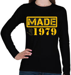 printfashion 1979 - Női hosszú ujjú póló - Fekete (12798399)