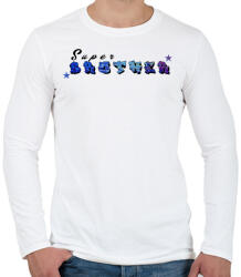 printfashion super brother - Férfi hosszú ujjú póló - Fehér (1680086)