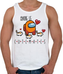 printfashion Among us crewmates - cute mates - Férfi atléta - Fehér (4208322)
