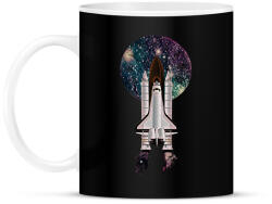 printfashion SPACESHIP - Bögre - Fekete (1785194)