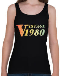 printfashion 1980 - Női atléta - Fekete (12092338)