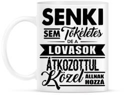 printfashion Tökéletes lovasok - Bögre - Fehér (13998636)