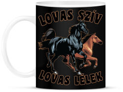 printfashion lovas - Bögre - Fekete (8960917)