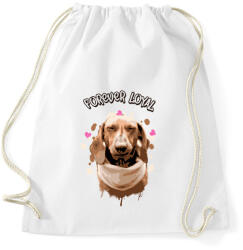 printfashion forever loyal - Sportzsák, Tornazsák - Fehér (1985740)