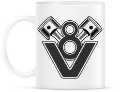 printfashion V8 Engine - Bögre - Fehér (1661304)