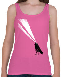 printfashion Laser crow - Női atléta - Rózsaszín (226022)