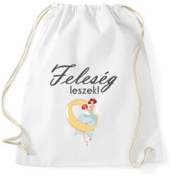 printfashion Feleség leszek! - Sportzsák, Tornazsák - Fehér (6309496)