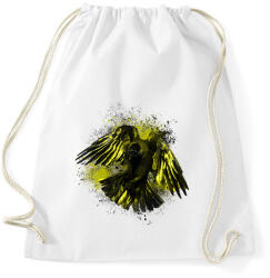 printfashion arany holló - Sportzsák, Tornazsák - Fehér (1624500)
