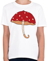 printfashion Gomba esernyő - Gyerek póló - Fehér (15675899)