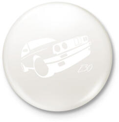printfashion BMW E30 - Kitűző, hűtőmágnes - Fehér (11339027)